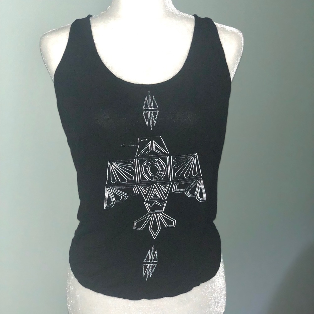 Dolce Vita open/tie-back tank